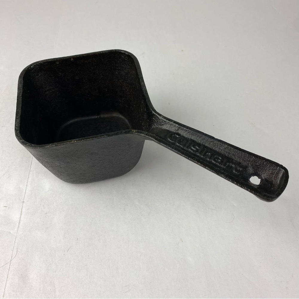 Cuisinart 24 Oz. Cast Iron Basting Pot . Needs cleaned